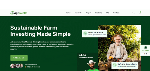 AgriWealth – Agricultural HYIP Investment & E-Commerce Platform (PHP Script)