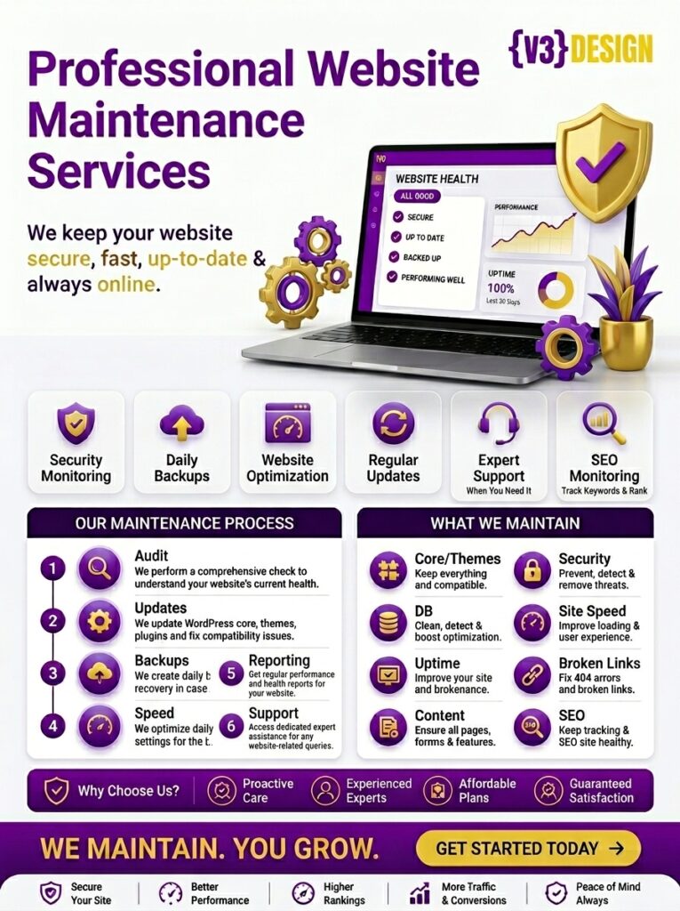 website maintenance agency